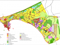 Plan d'occupation du sol de la zone d'étude en 2035